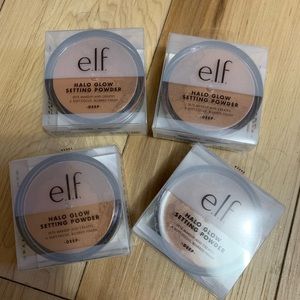 Elf halo glow setting powder deep lot of 4